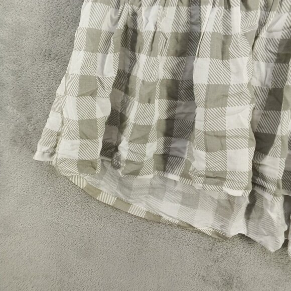 ANGELS Smocked Women Top Size XL(16-18) Woven Casual Pullover Gingham Pattern - Picture 9 of 13